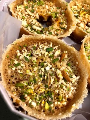 Dry fruit ghewer  ... seasonal spl ...  at Bikanervala in Hyderabad