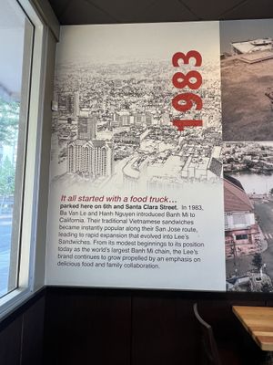 This is a historic location for Lee’s Sandwiches  at Lee's Sandwiches - San Jose City Hall in San Jose