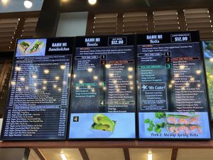 Menu   at Lee's Sandwiches - San Jose City Hall in San Jose