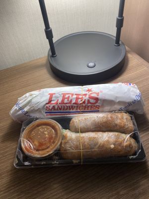 Banh mi and fresh rollss  at Lee's Sandwiches - San Jose City Hall in San Jose