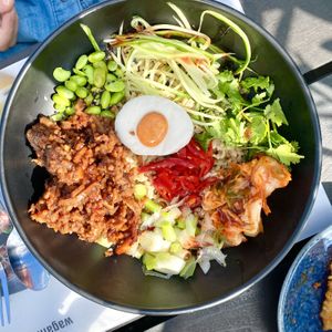 no duck donburi  at Wagamama in Stoke-on-trent