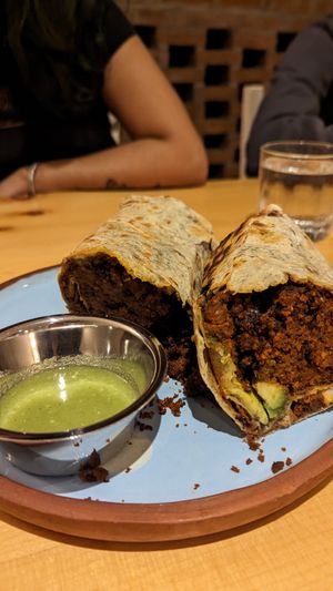 Out of this world burritos at Hotel So Far So Good in El Pescadero