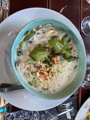 Große Thailändische Nudelsuppe  at Hotel-Landgasthof Kreuz in Bad Waldsee