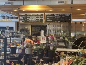 Smoothie and coffee bar   at Elroy's Fine Foods in Monterey