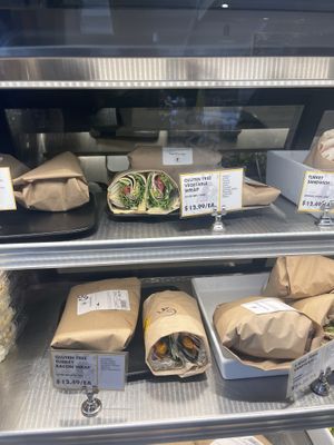 Deli bar  at Elroy's Fine Foods in Monterey