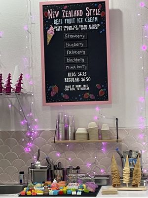 It can be made dairy free  at Welly's Real Fruit Ice Cream in Port Angeles