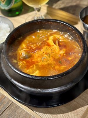 Sundubu Jjigae   at Yachego in Tokyo