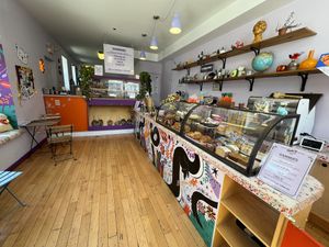 Inside the bakery  at Brewerytown Bakery in Philadelphia