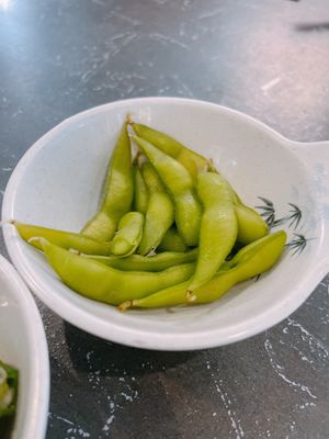 Edamame sides  at Arashi Shabu-Shabu - KSL City in Johor Bahru
