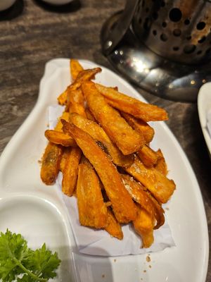Sweet potato fries ~20/3/24 at Arashi Shabu-Shabu - KSL City in Johor Bahru