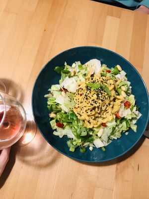 asian kelp noodles at BEMBA rawfood & plant-based in Bratislava