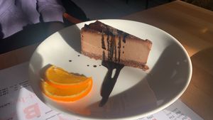 Caramel cake   at BEMBA rawfood & plant-based in Bratislava