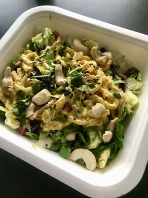 Kelp noodle salad  at BEMBA rawfood & plant-based in Bratislava