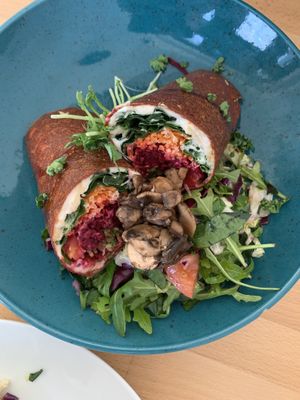 Cashew Cream Cheese Roll  at BEMBA rawfood & plant-based in Bratislava