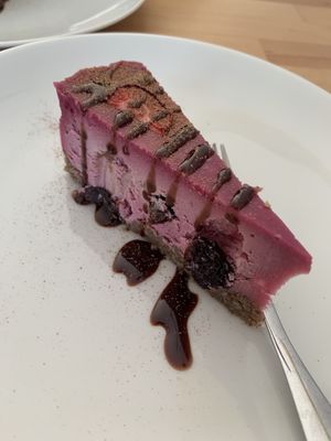 Fruit Cheesecake   at BEMBA rawfood & plant-based in Bratislava