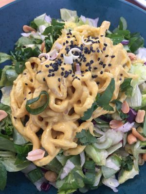 close up at BEMBA rawfood & plant-based in Bratislava