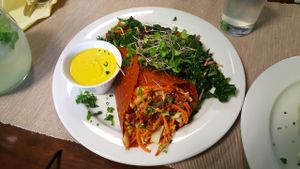 raw wrap at BEMBA rawfood & plant-based in Bratislava