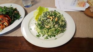 milky way spirals at BEMBA rawfood & plant-based in Bratislava