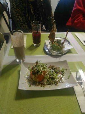 Starter - "salmon" at BEMBA rawfood & plant-based in Bratislava