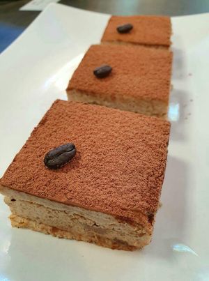 Raw Tiramisu at BEMBA rawfood & plant-based in Bratislava