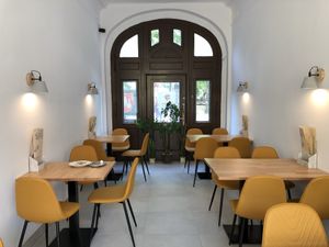Inside at BEMBA rawfood & plant-based in Bratislava
