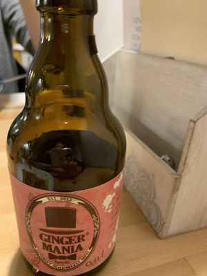 Ginger beer with cloves at BEMBA rawfood & plant-based in Bratislava