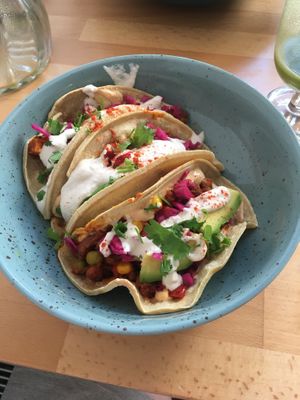 Taco at BEMBA rawfood & plant-based in Bratislava