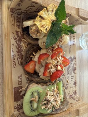 Taco pancakes  at Cookie Beacon Brunch in Budapest