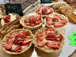 Tarts   at Vegan Bay Baker in Peterhead