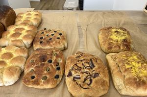 Bread selection   at Vegan Bay Baker in Aberdeen