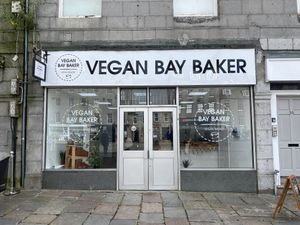Front of shop   at Vegan Bay Baker in Aberdeen