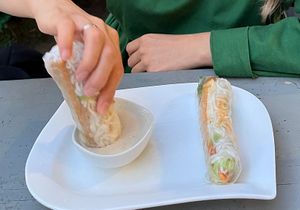 Summer rolles   at Tramy - Vietnam Kitchen in Berlin