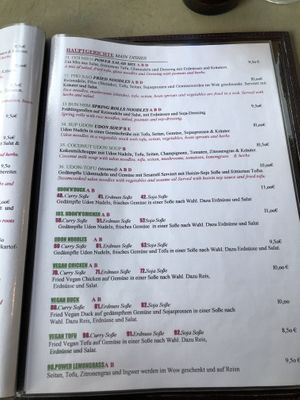 Menu: More Main Dishes  at Tramy - Vietnam Kitchen in Berlin