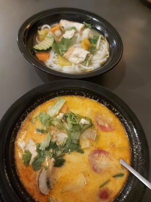 Vorspeisen-Suppen: die Kokosmilchsuppe war mein Favorit at Tramy - Vietnam Kitchen in Berlin
