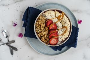Yummy Smoothie Bowls - Taste the Organic difference at The Good Neighbor Juice Bar in Englewood