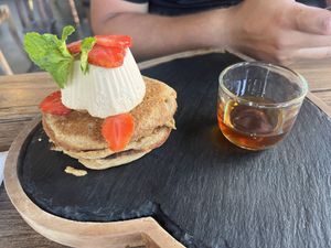   at Flourish Cafe in Ubud