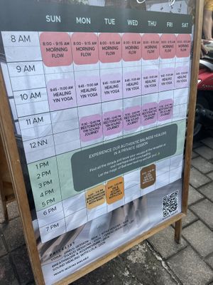   at Flourish Cafe in Ubud