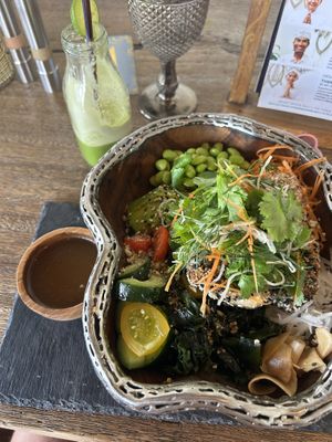   at Flourish Cafe in Ubud