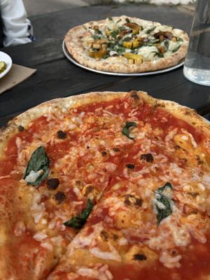 Margarita and a squash pizza   at Midtown Brewing Company in Wellington