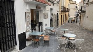   at Cafe 10 in Tarifa