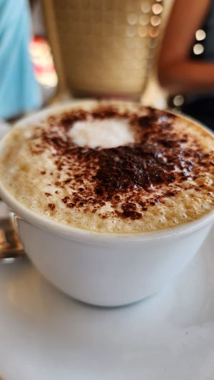 coffe with Soy Milk at Trattoria Imbarcadero in Stresa