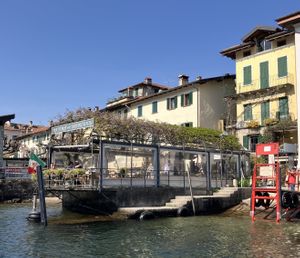 Outside   at Trattoria Imbarcadero in Stresa