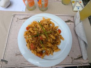 Lentil ragu at Trattoria Imbarcadero in Stresa