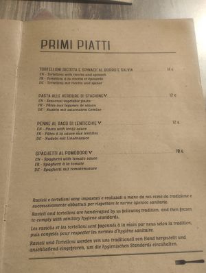  at Trattoria Imbarcadero in Stresa