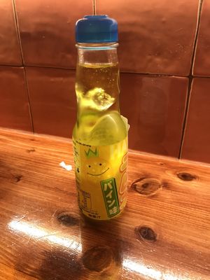 “Ramune” (Japanese soft drink)  at Ramen Shifu in Zaragoza
