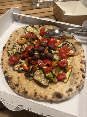 Valle degli orti pizza (don’t recommend)  at Officine 17 in Galatone