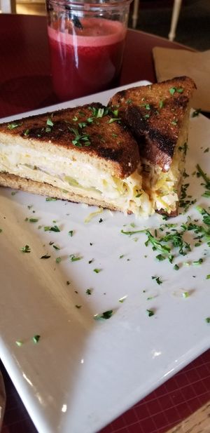 Vegan Reuban at Organic Oasis in Anchorage