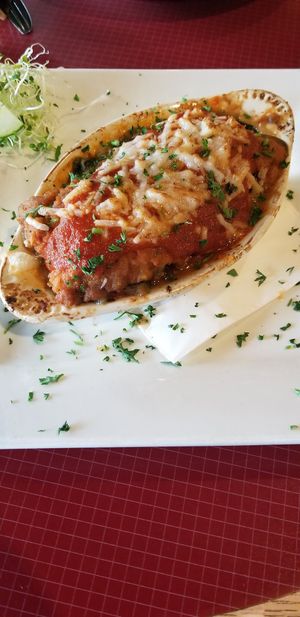 House lasagna special at Organic Oasis in Anchorage