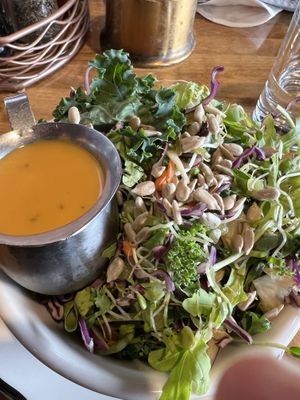 Oil free yam vinegarette  at Organic Oasis in Anchorage