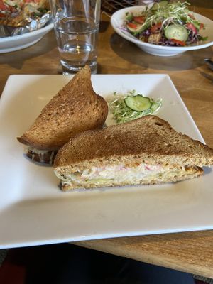 Vegan Reuben   at Organic Oasis in Anchorage